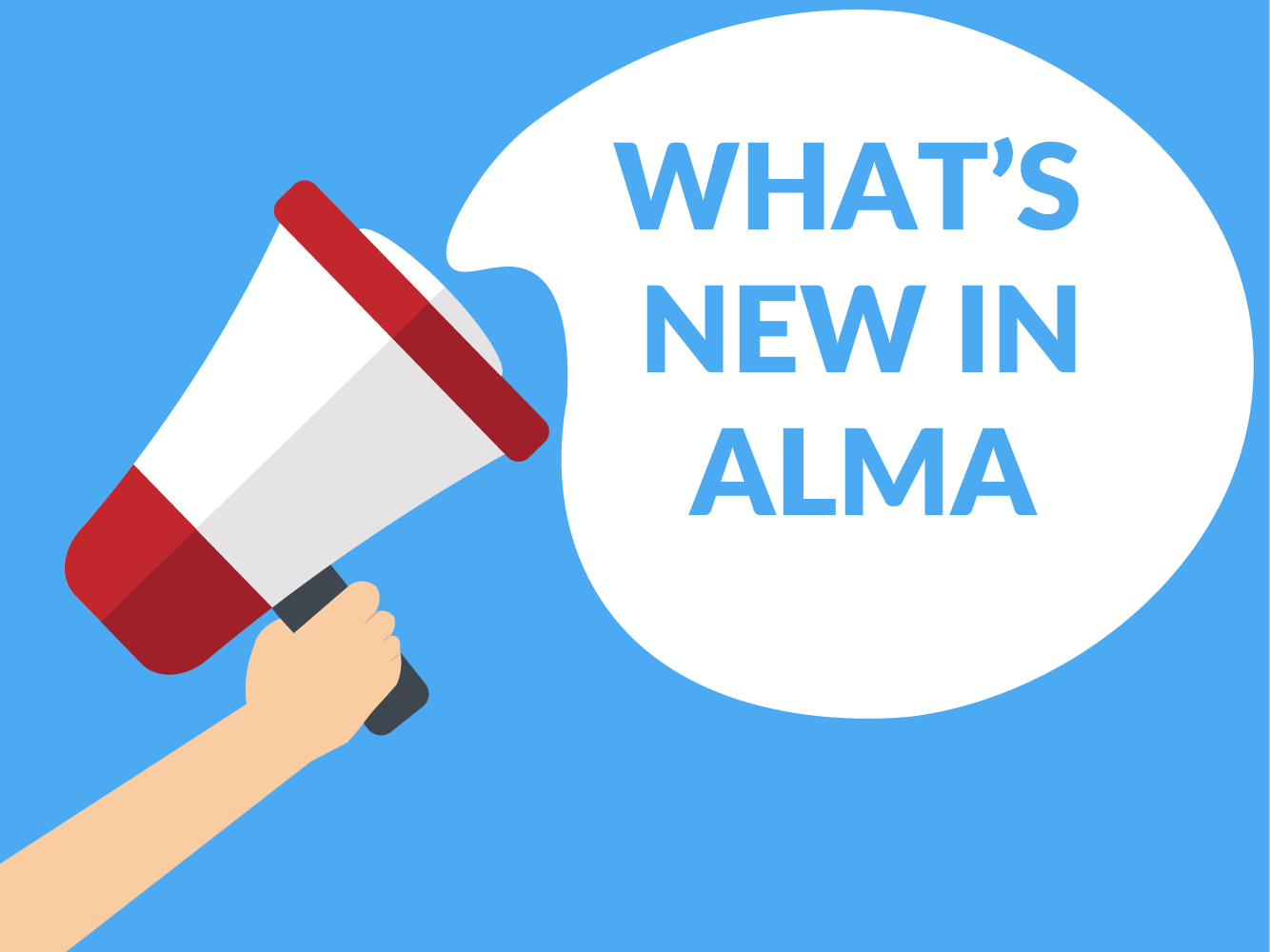 What’s new in Alma (mars 2019)